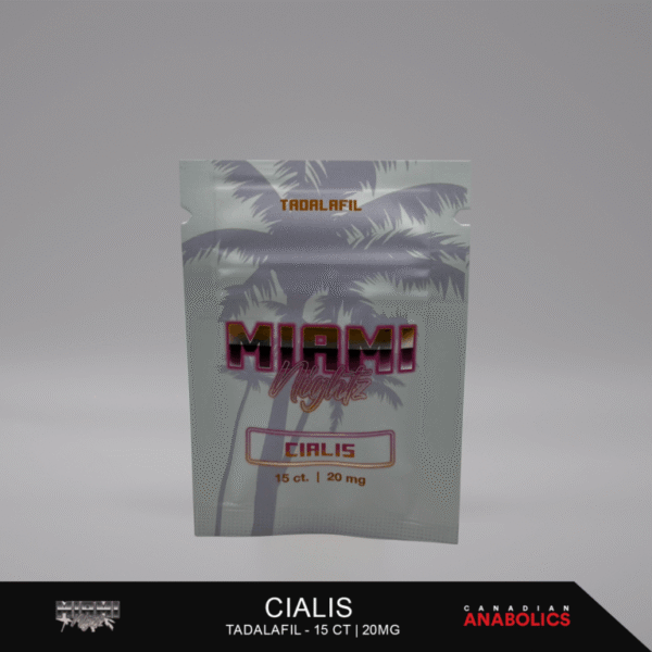 Miami Nightz – Cialis (Tadalafil) 20mg – 15 tablets