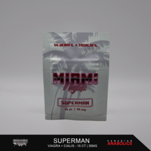 Miami Nightz – Superman (Cialis + Viagra) 35mg – 15 tablets