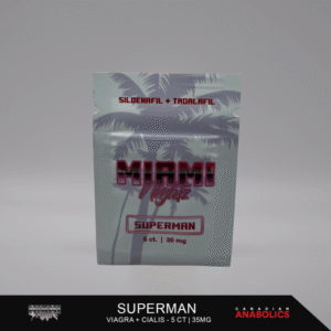 Miami Nightz – Superman (Cialis + Viagra) 35mg – 5 tablets